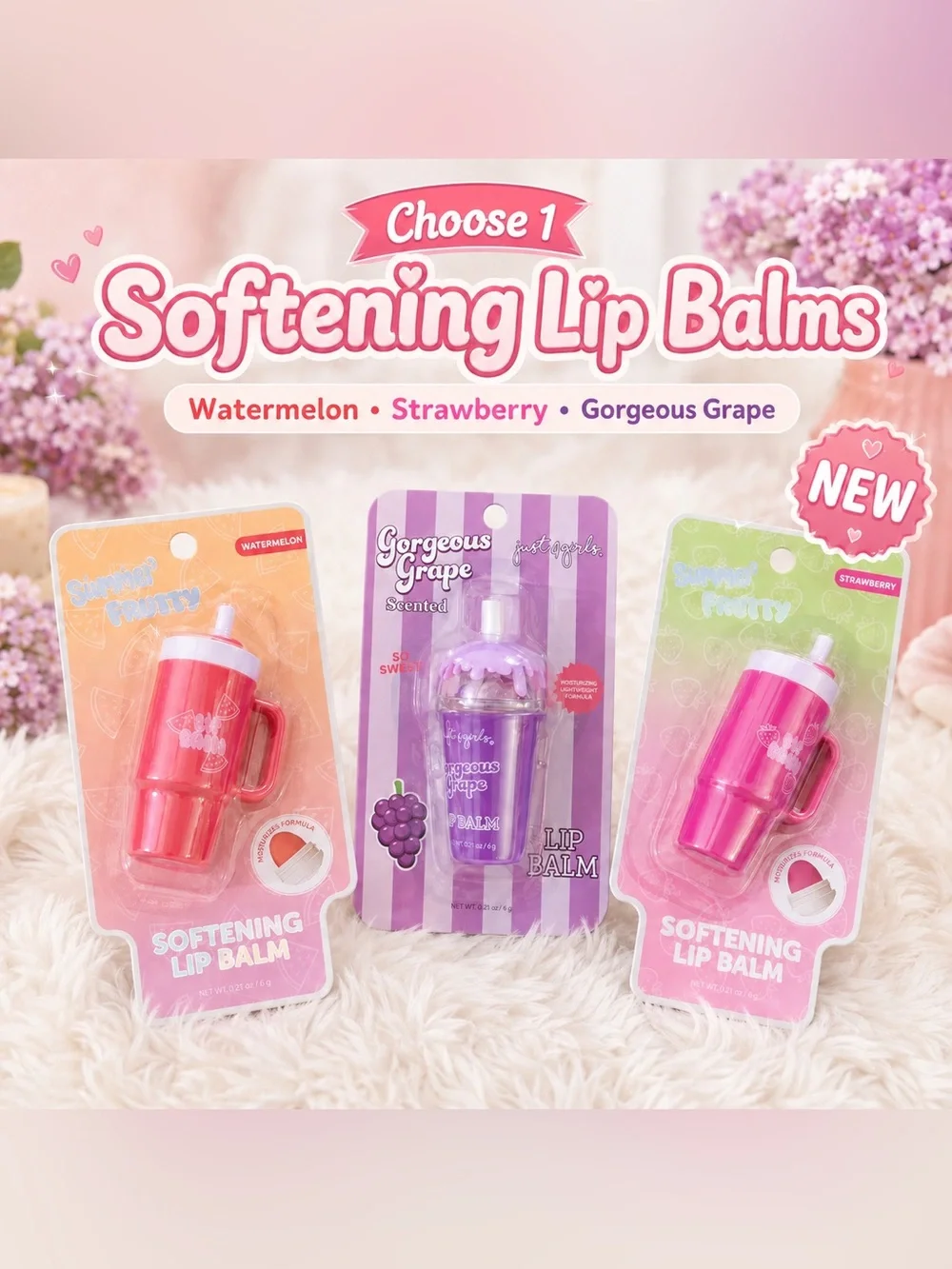 Softening Lip Balm - choose 1